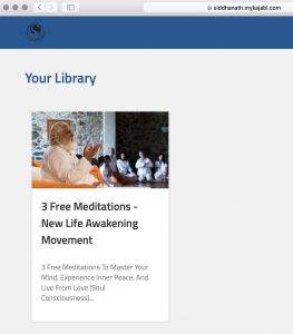 Access Yogiraj's OInline Courses